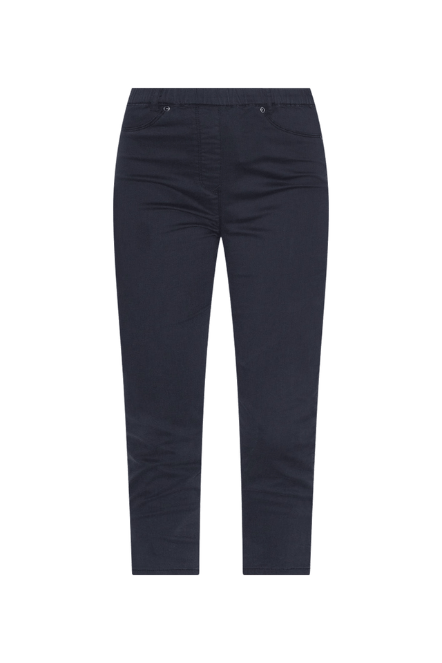 Reed Navy Stretch Cotton Capri Pants,ghost-mani image 3