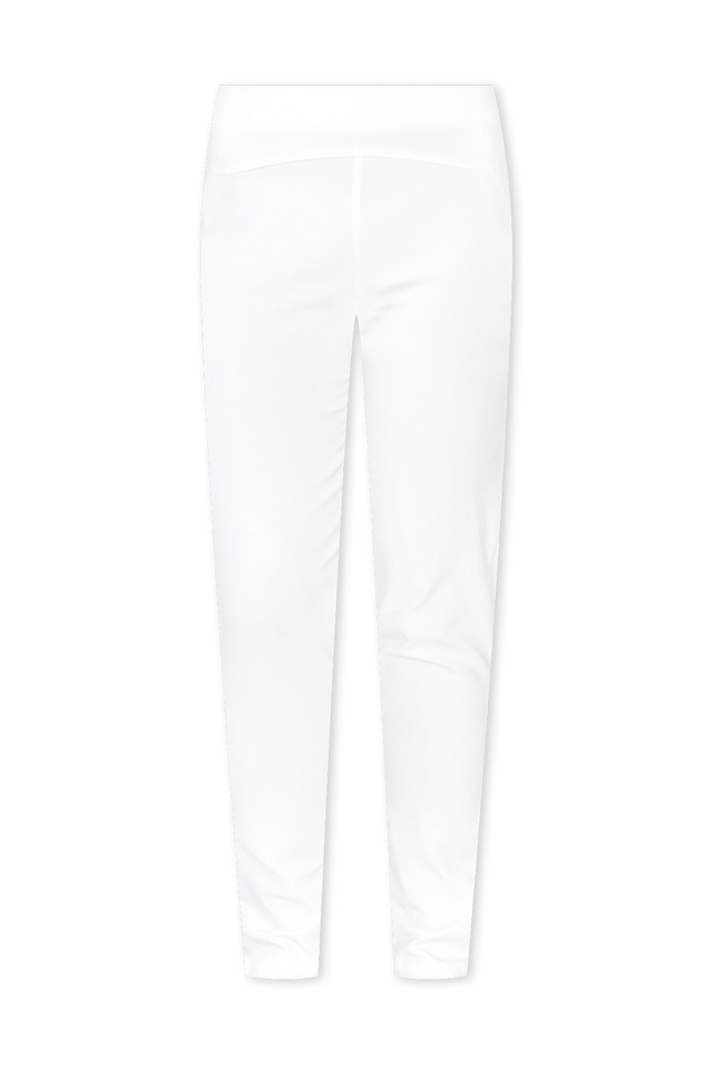 Olympia White Straight Pants,ghost-mani image 4