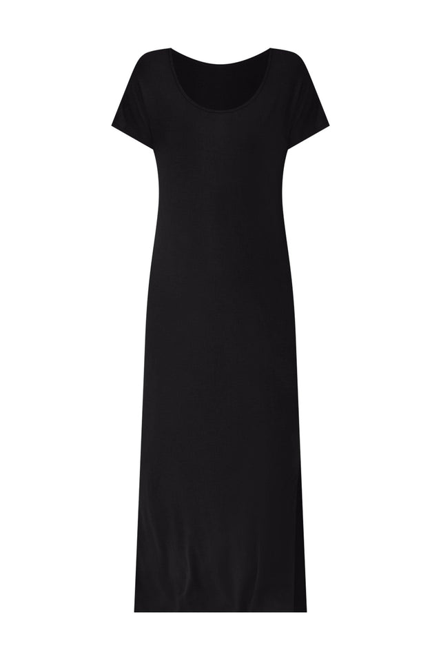 Elsie Black Bamboo Dress,ghost-mani image 3