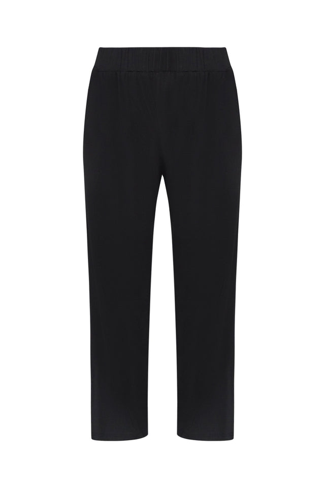Rosella Black Bamboo Pants,ghost-mani image 7