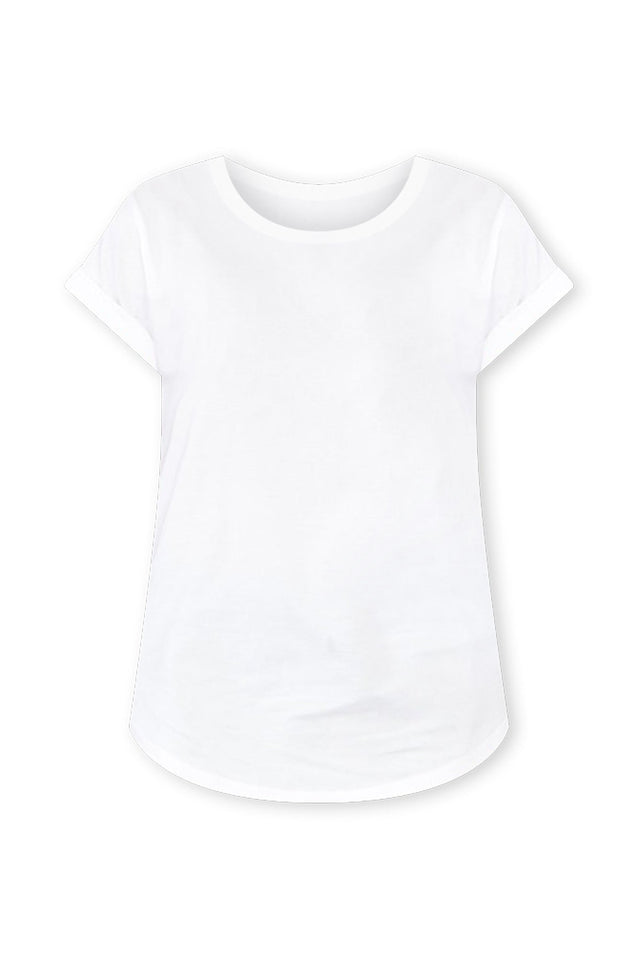 Manly White Cotton Tee,ghost-mani image 5