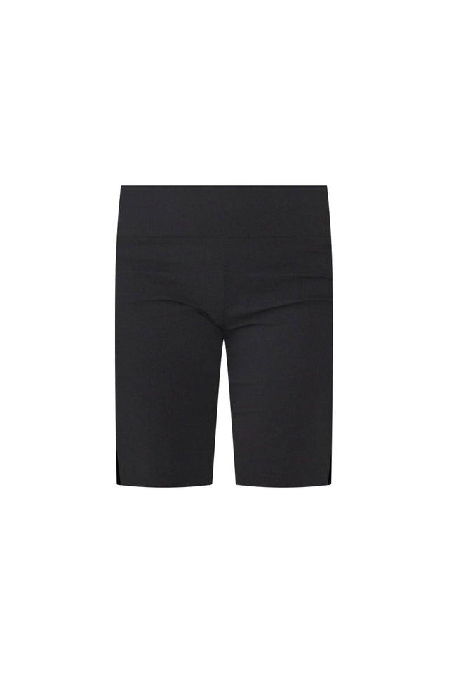 Marlo Black Side Split Shorts,ghost-mani image 3