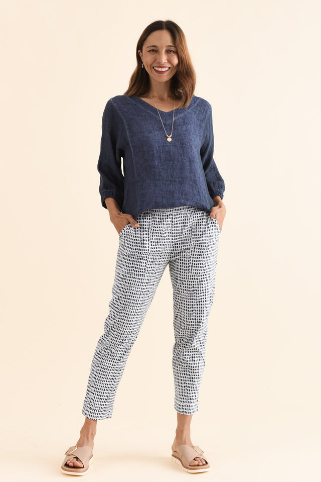 Air-Lite Blue Spot Stretch Cropped Pants image 2
