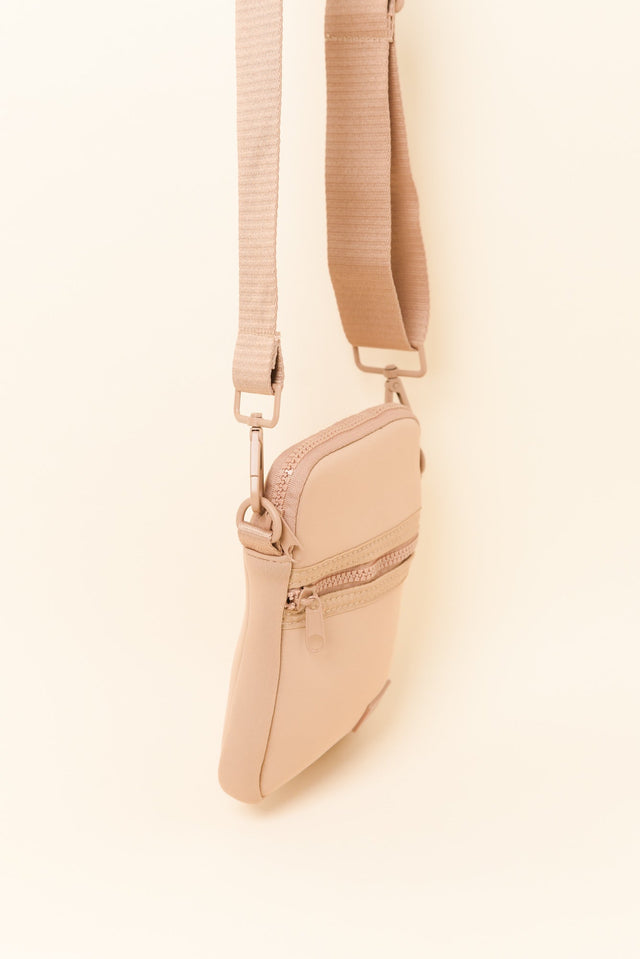 Andie Beige Neoprene Phone Bag image 2