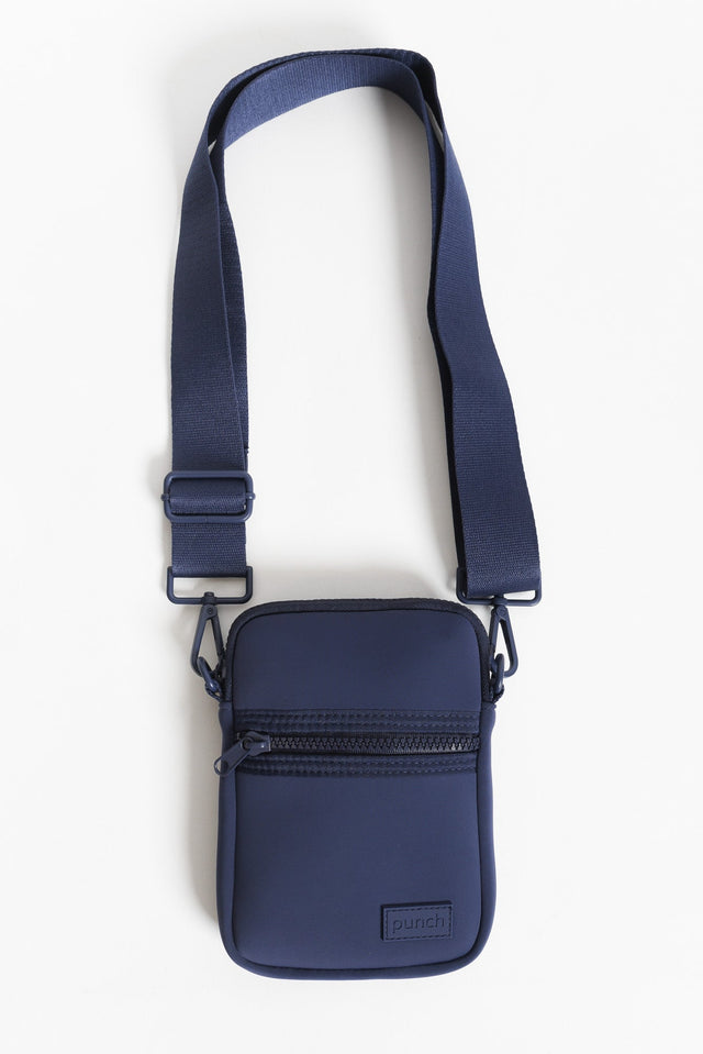 Andie Navy Neoprene Phone Bag image 4