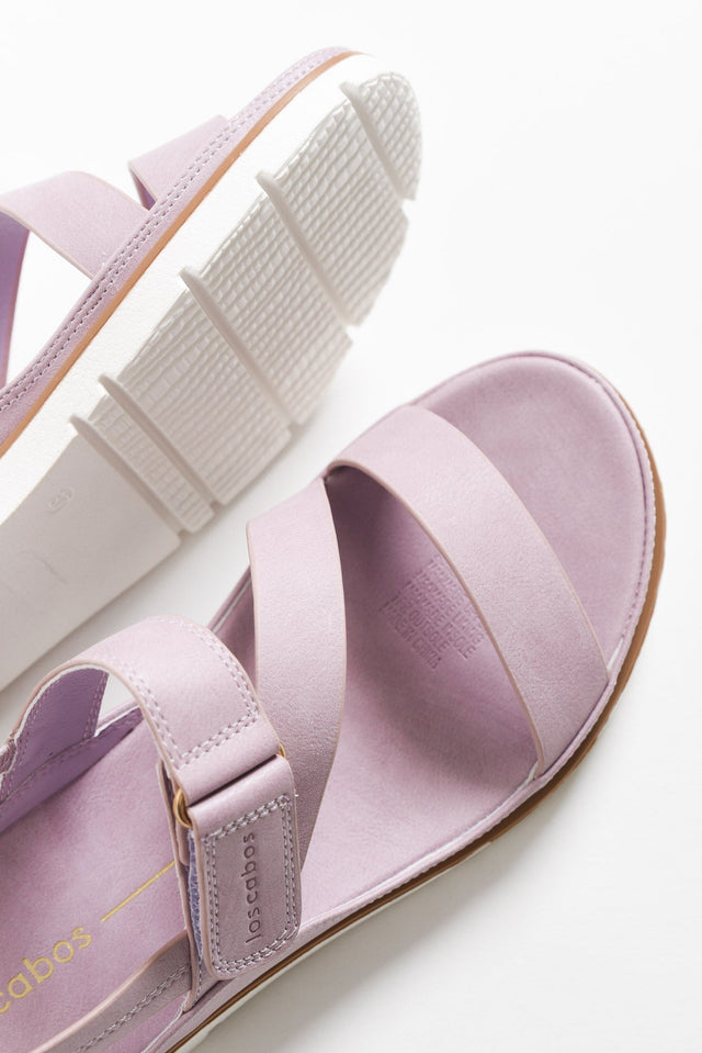 Ashli Lilac Strappy Sandal image 4