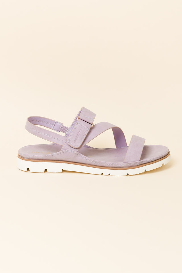 Ashli Lilac Strappy Sandal