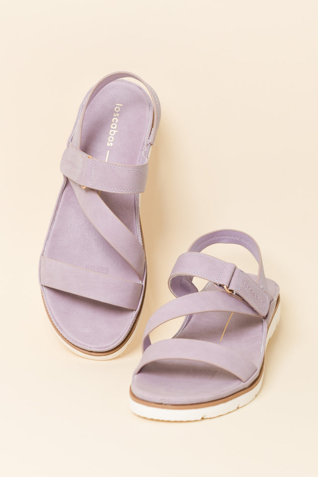 Ashli Lilac Strappy Sandal