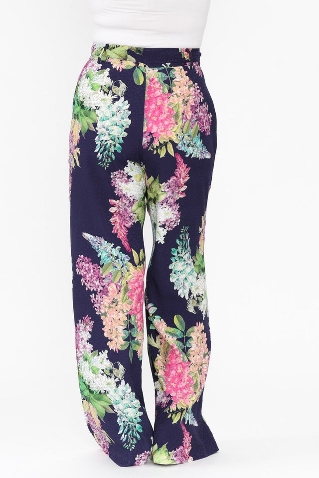Augustine Navy Wisteria Pocket Pants image 5