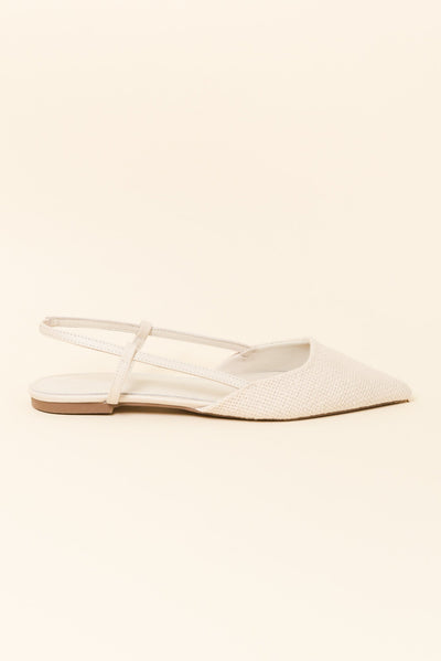Ava Blush Leather Slingback Mule