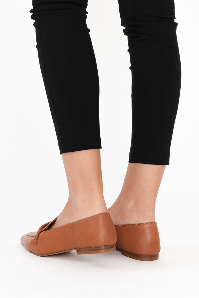 Avery Tan Leather Loafer image 7