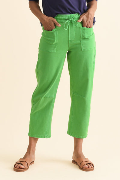 BB Barrel Green Jeans