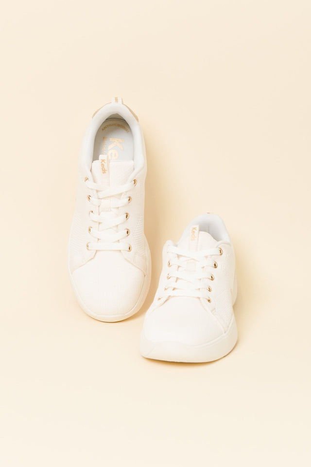 Bliss Walk Cream Knit Sneaker image 3