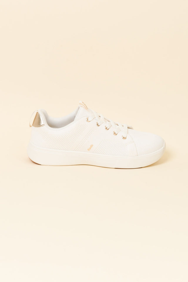 Bliss Walk Cream Knit Sneaker image 1