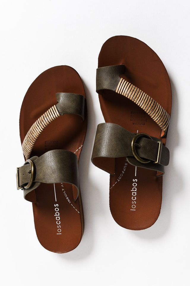 Bria Khaki Slide image 3