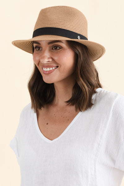 Caramel Travel Fedora
