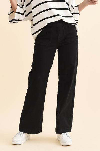 Carpenter Black Stretch Jeans