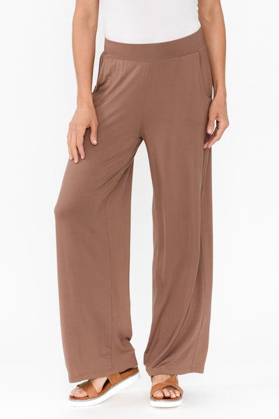 Cedric Chocolate Bamboo Pocket Pants