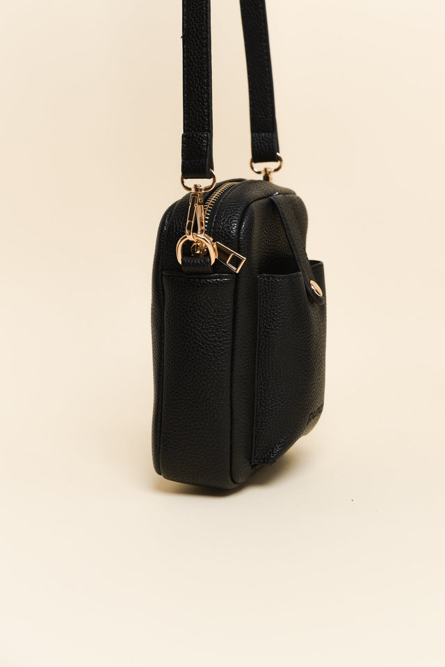 Charlie Black Crossbody Bag image 3