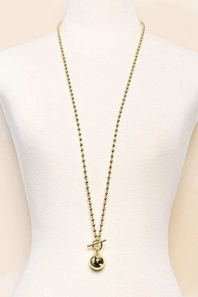 Chelsea Gold Pendant Necklace