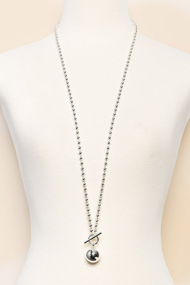 Chelsea Silver Pendant Necklace