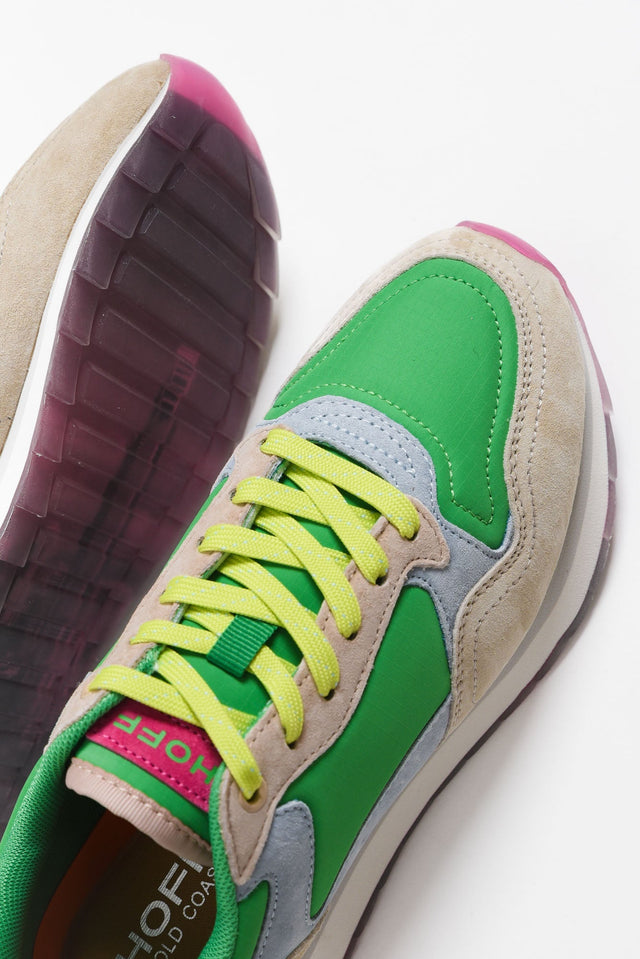 City Green Multi Leather Sneaker image 3