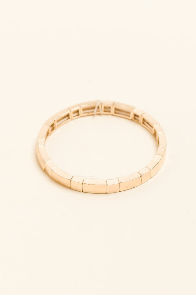 Clancy Gold Beaded Bracelet