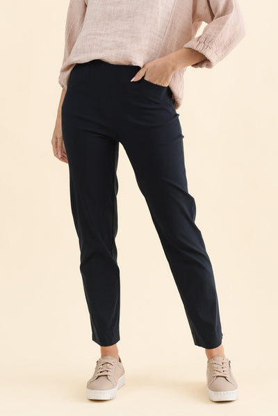 Cody Navy Stretch Pants