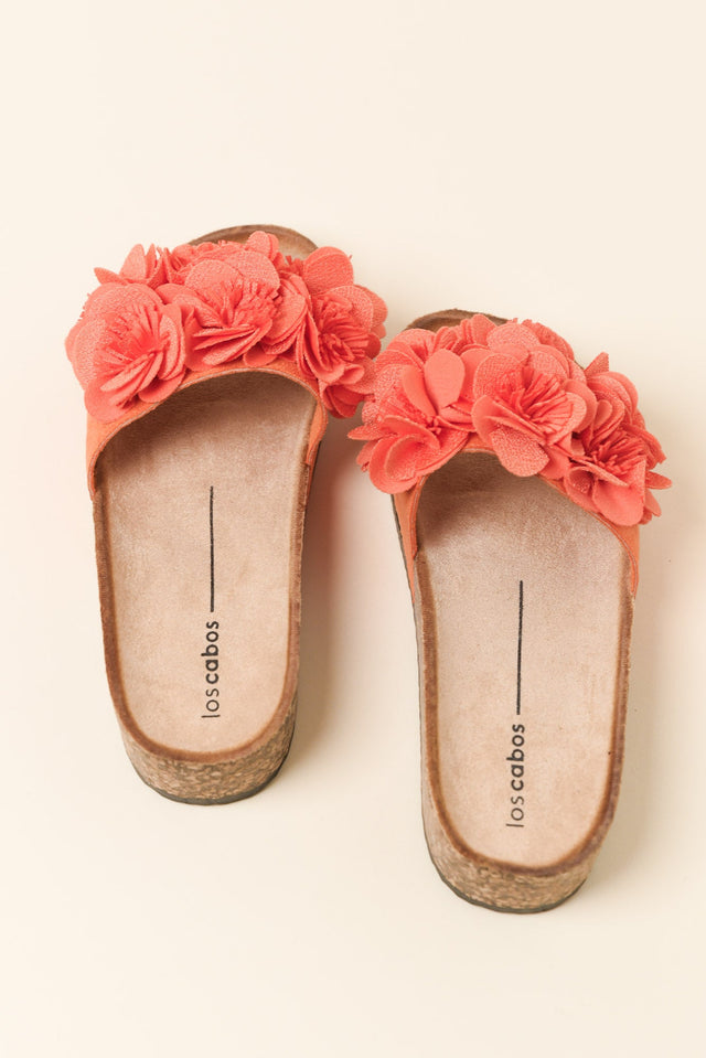 Corsage Orange Flower Slide image 4