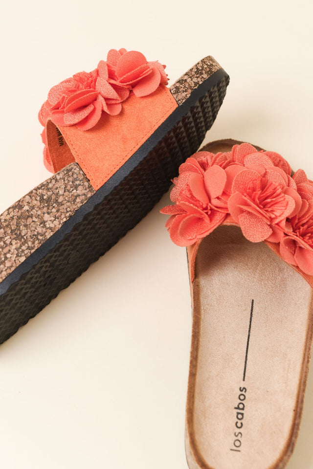 Corsage Orange Flower Slide image 3