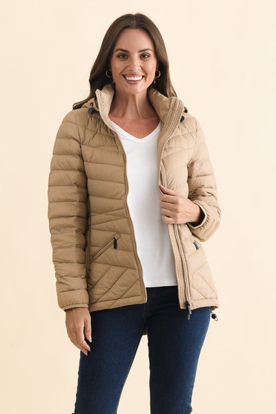 Cushla Oat Down Puffer Jacket