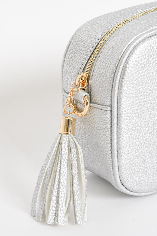 Dell Silver Crossbody Bag image 2