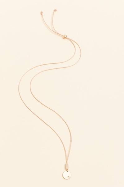 Donna Gold Heart Pendant Necklace