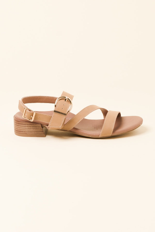 Dorsett Tan Buckle Heel image 1