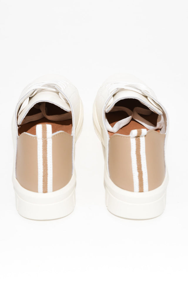 Exit White Leather Sneaker image 4