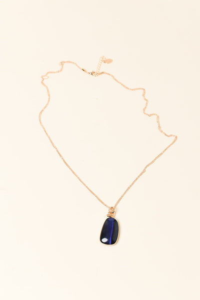 Fable Blue Pendant Necklace