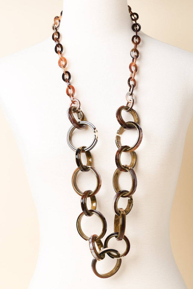 Foster Brown Linked Necklace image 2