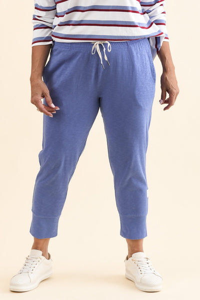 Fundamental Brunch Blue Cotton Sweatpants