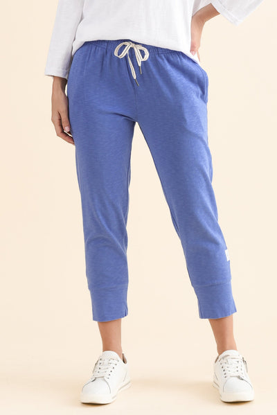 Fundamental Brunch Blue Cotton Sweatpants
