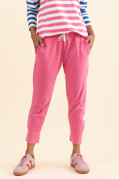 Fundamental Brunch Hot Pink Cotton Sweatpants