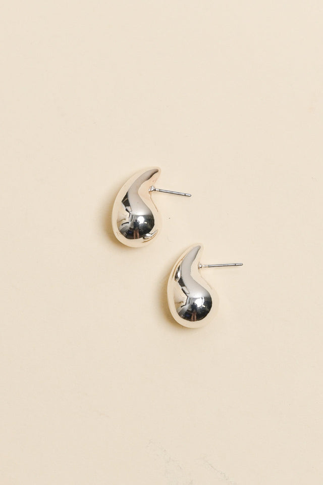 Halycon Silver Teardrop Earrings image 1