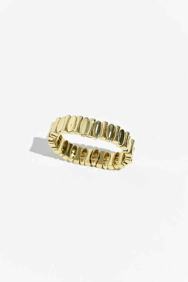 Imelda Gold Beaded Bracelet image 2