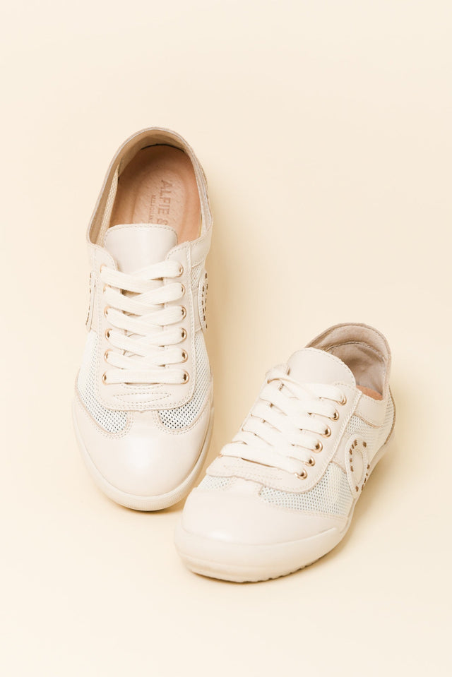 Jamie Cream Mesh Sneaker image 3
