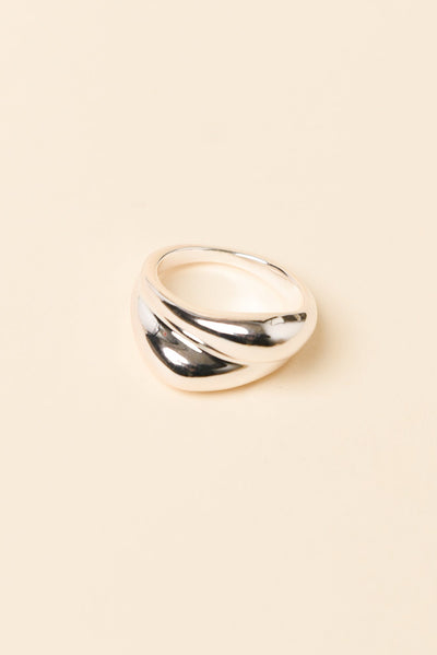 Jem Silver Double Band Ring