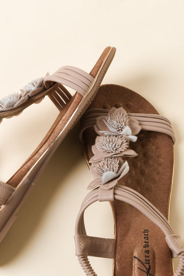 Julie Nude Flower Sandal image 3