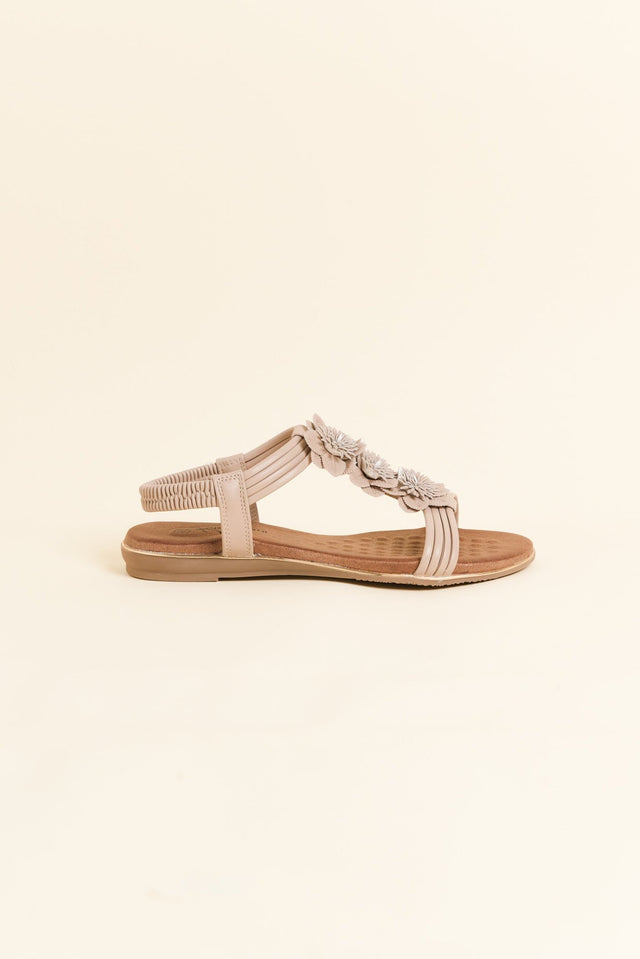 Julie Nude Flower Sandal image 1