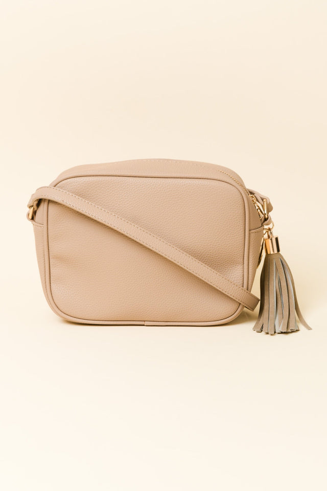 Katie Beige Crossbody Bag