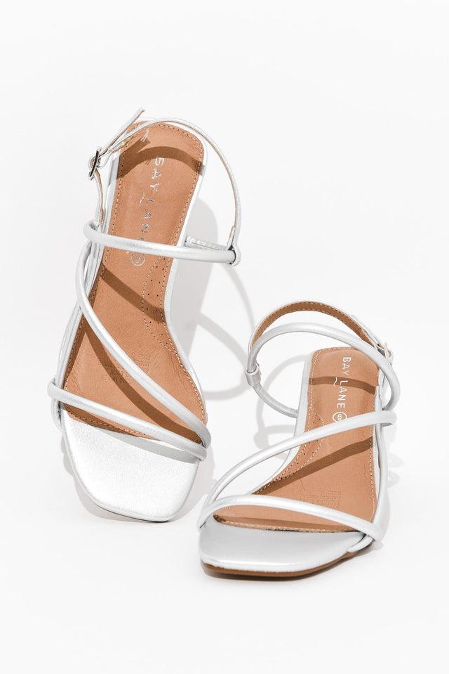 Krystal Silver Crossover Heel image 3