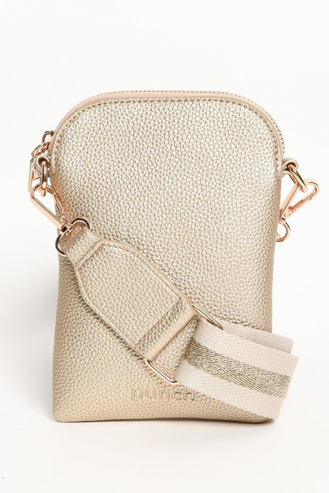 Leola Gold Walker Crossbody Bag image 1