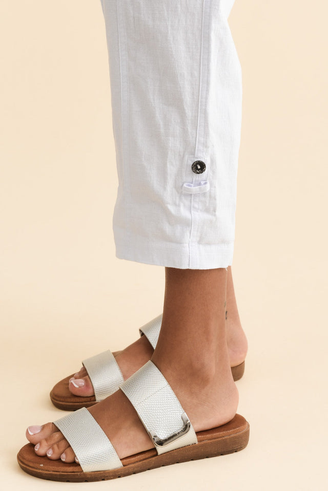 Lindsay White 7/8 Cargo Pants,Brunette model,alt text|model:Brontie image 7